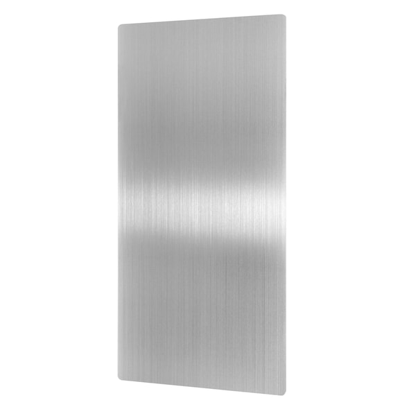 Alpine Industries Stainless Steel Splash Protector Wall Guard for Hand Dryer. Brushed Stainless Steel ALP400-WALLG-MK - main